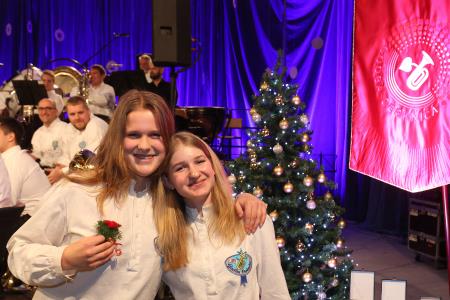 STOLETJE NAVDIHA 50. božično novoletni koncert Godbe Cerknica 17 Foto Ljubo Vukelič